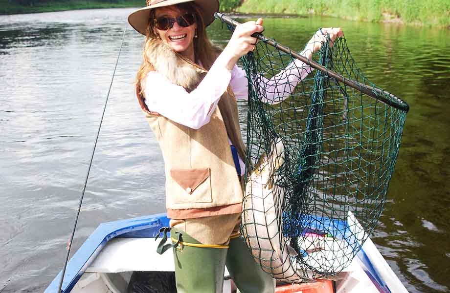 Salmon Fishing on the Tay